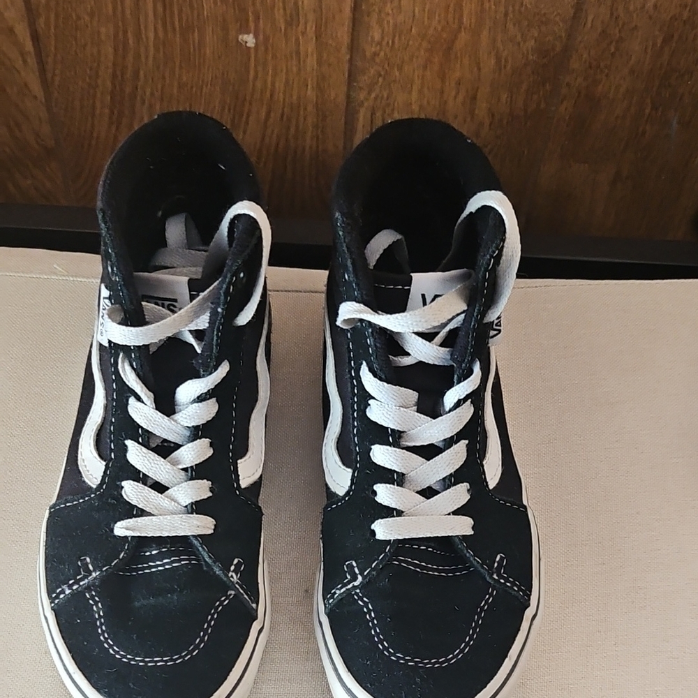 Vans Classic Black and White High-Tops